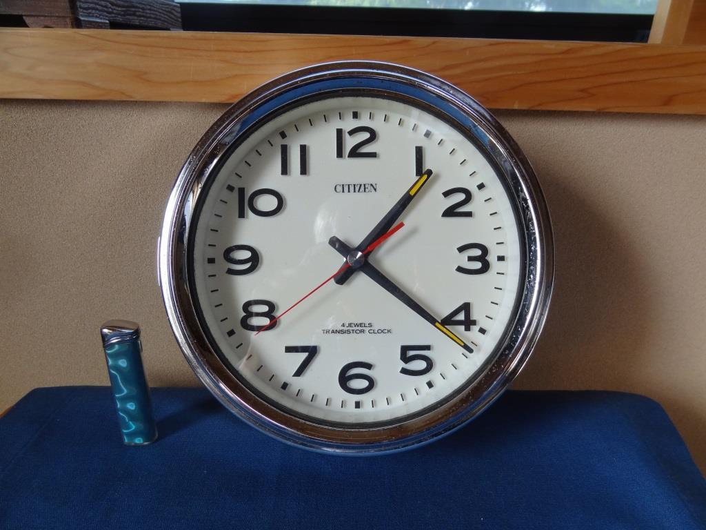 インテリア小物 SEIKO バス船舶時計 TRANSISTOR ジャンク