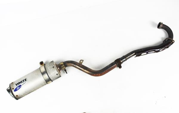 Dトラッカー LX250E 社外 WHITE BROTHERS マフラー 【140