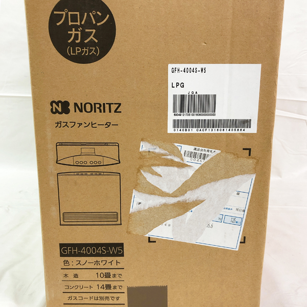 ガスファンヒーター ノーリツ - NORITZ GFH-4004S-W5 メルカリ 公式