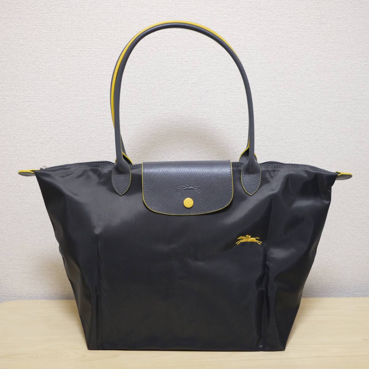 LONGCHAMP/ロンシャン ハンドバッグ ガングレー Lサイズ レディース 