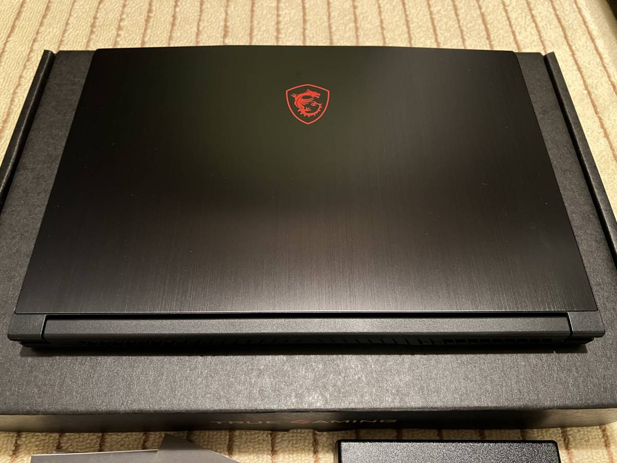 MSIゲーミングノートPC GF65 i7-10750H/ GTX1660Ti 6GB/15.6FHD144Hz 