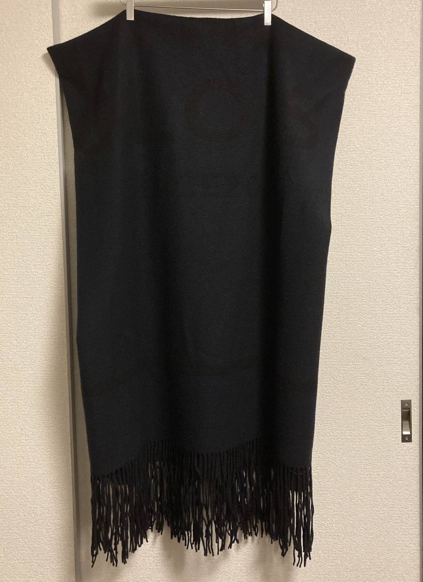 18aw The Soloist ソロイスト ウールカシミヤ I AM THE SOLOIST 大判