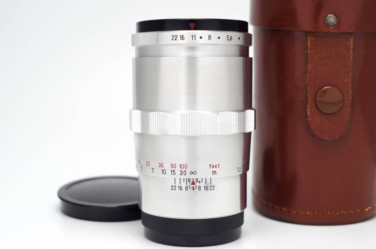 【良上品】M42 Carl Zeiss Jena Sonnar 4/135mm ツァイス ゾナー 1961年製 Carl Jena Zeiss カール イエナ 0