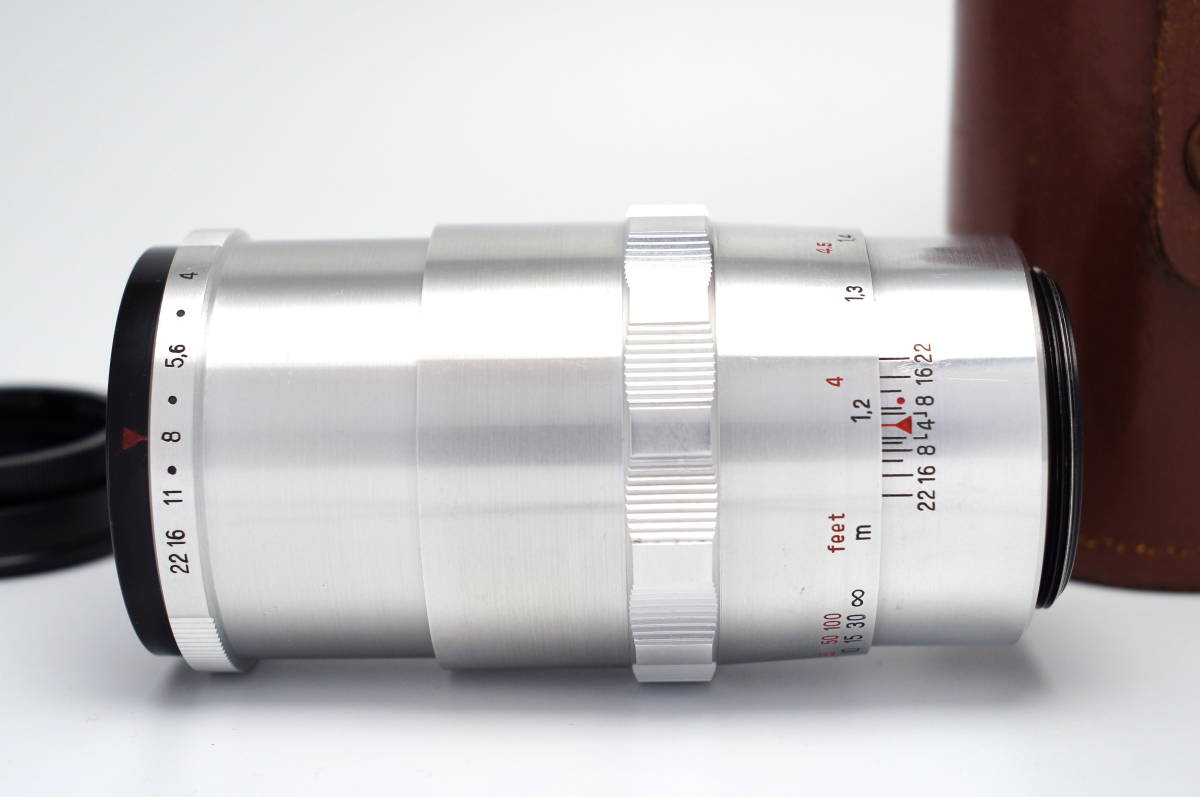 【良上品】M42 Carl Zeiss Jena Sonnar 4/135mm ツァイス ゾナー 1961年製 Carl Jena Zeiss カール イエナ 0