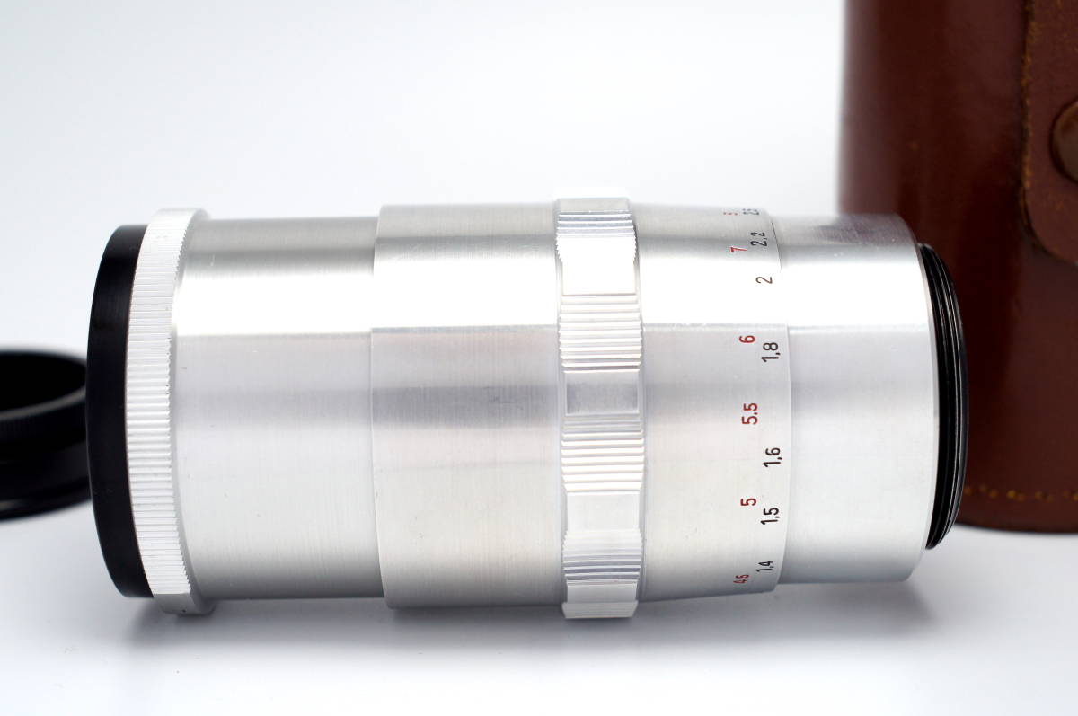 【良上品】M42 Carl Zeiss Jena Sonnar 4/135mm ツァイス ゾナー 1961年製 Carl Jena Zeiss カール イエナ 0