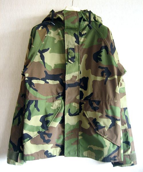 YMCLKY ECWCS COLD WEATHER PARKA XS-SHORT ウッドランドカモ 迷彩 