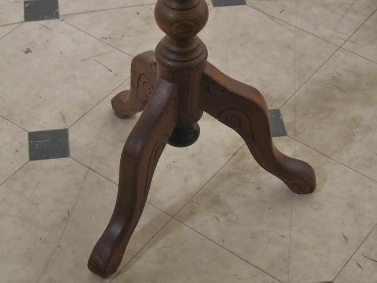 イタリア クラシック サイドテーブル コーヒーテーブル 木製(サイド