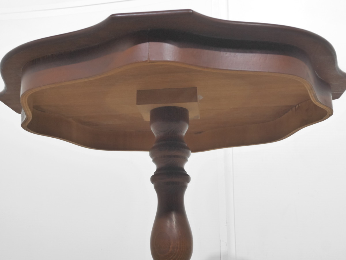 イタリア製＊クラシック木製サイドテーブル イタリア クラシック サイドテーブル コーヒーテーブル 木製(サイド