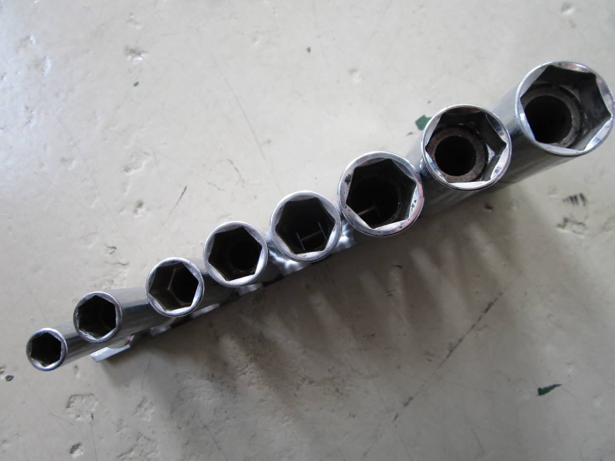 KTC ミラーツール 中古品 ソケット サイズ8，10，12，13，14，17