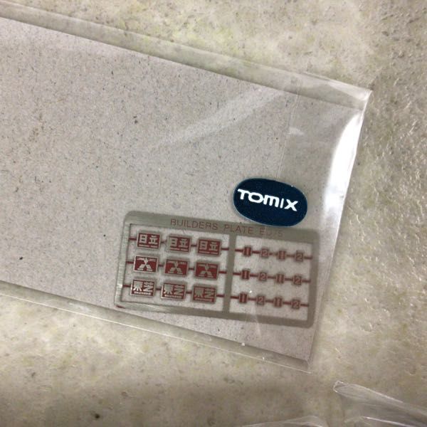 1円～ 動作確認済 TOMIX HOゲージ HO-110 国鉄ED75形 電気機関車 ひさし付き 動作確認済 HOゲージ 1円～ HO-232 み ED75形電気機関車（ひさし付）｜製品情報｜製品検索｜鉄道模型