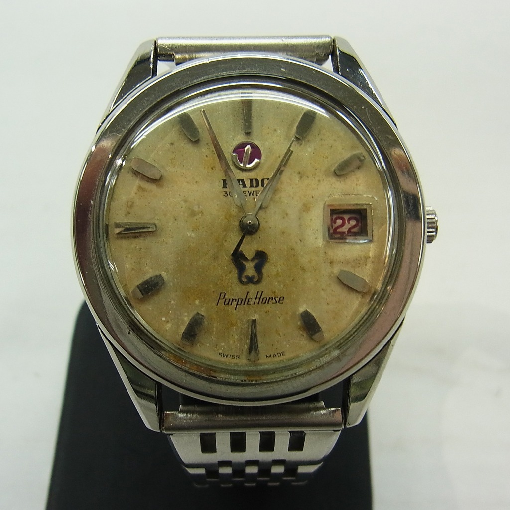 ★ ラドー/RADO ★ パープルホース デイト 30石 11756 自動巻き ★ USED