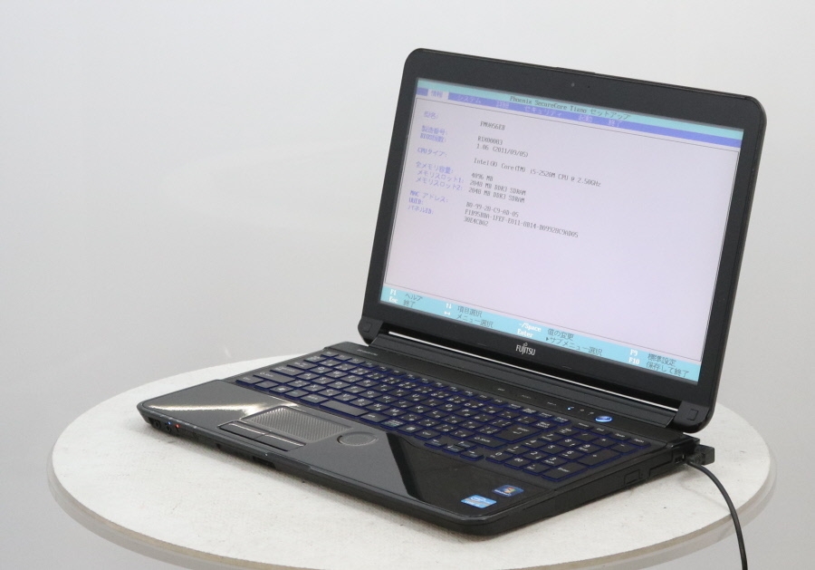 LIFBOOK AH56/E FMVA56EB 8GB ストレージ無 Smartphone Laptop 【公式