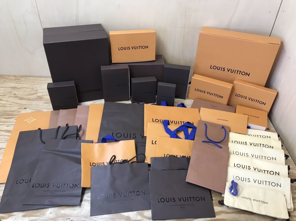 ルイ・ヴィトン 空箱 紙袋 箱のみ 計20点大量まとめ オレンジ フラップ