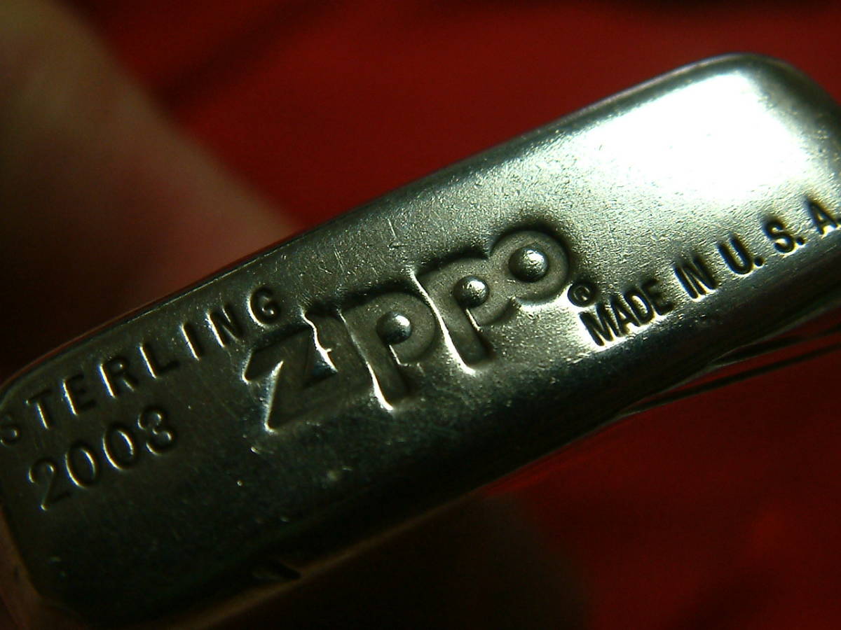 ZIPPO スターリング 2003年製 2003年 SILVER スターリングシルバー 