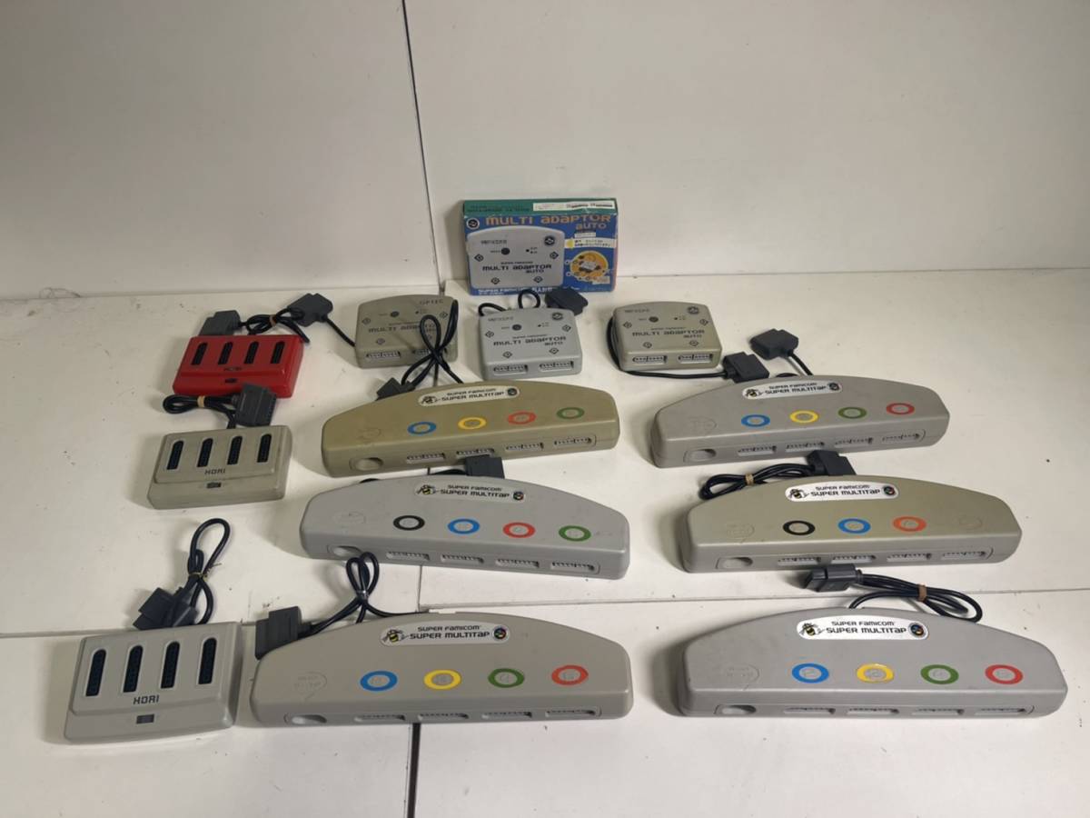 任天堂スーパーファミコン 周辺機器 コントローラー接続 マルチタップ 