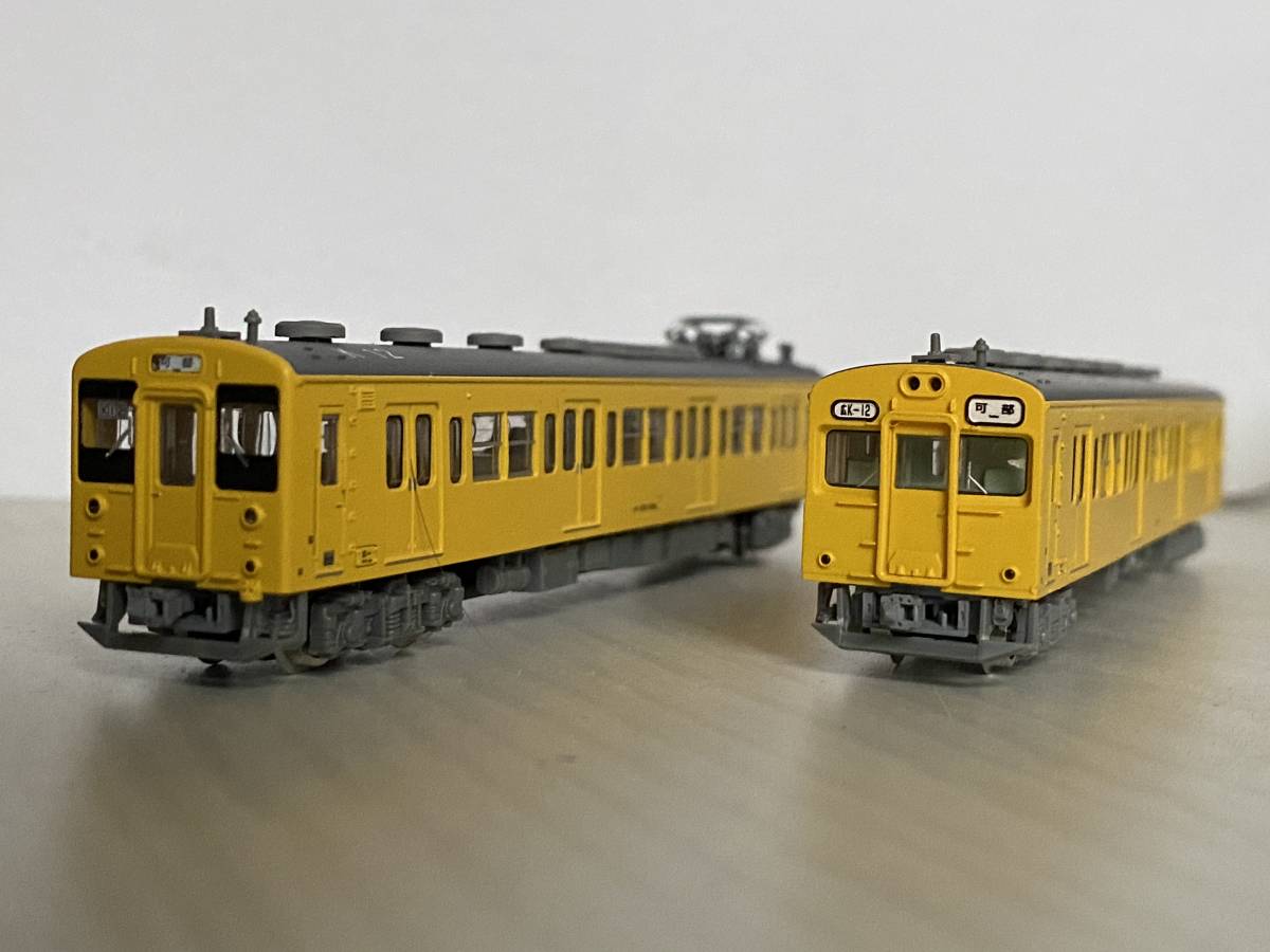 高品質，低価】 鉄道コレクション JR105系可部線(黄色) 広K12編成 改造