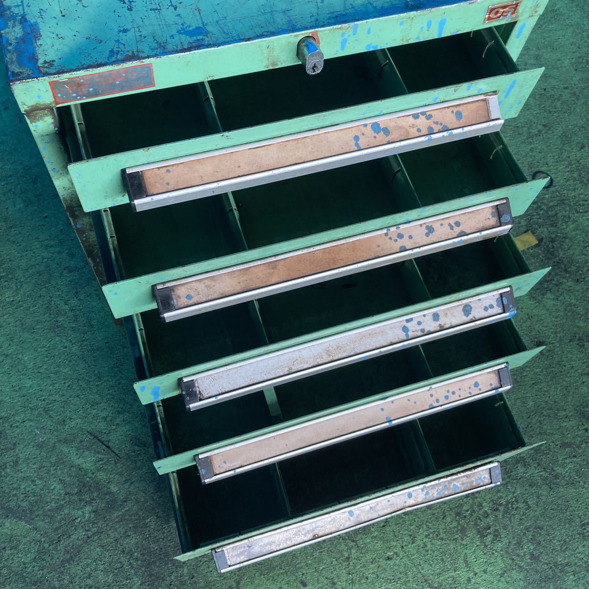 KK-1146 工具箱 ツールボックス 引き出し 収納 道具箱 鍵欠品