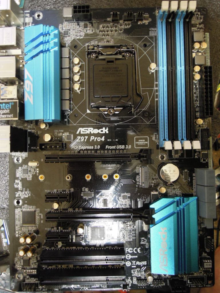 ASROCK Z97 Pro4 Win10デジタル認証済み 中古美品