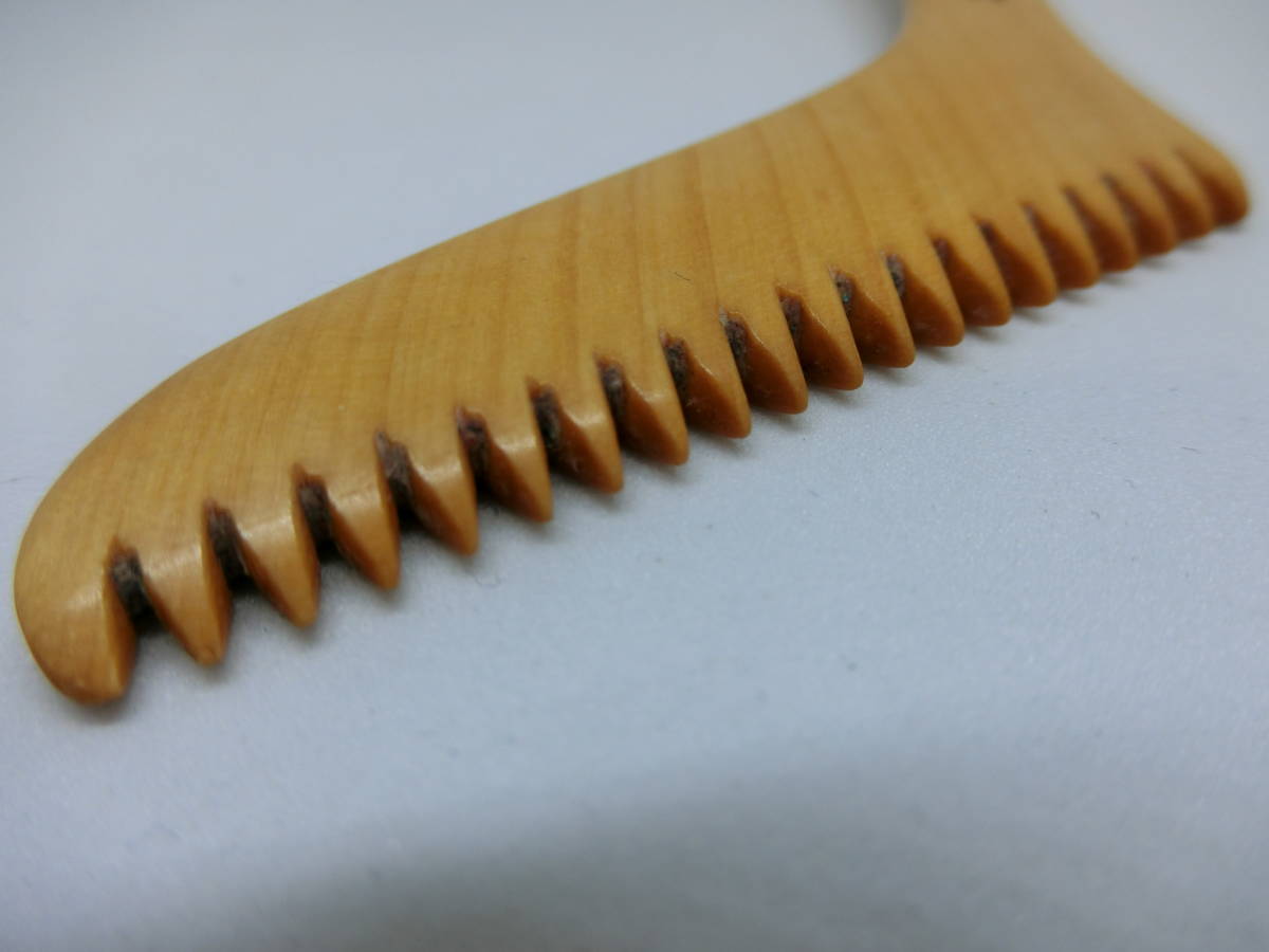 ○京都 京・十三や つげ櫛 とき櫛 くし つげのくし 16.5cm 日本髪用 2