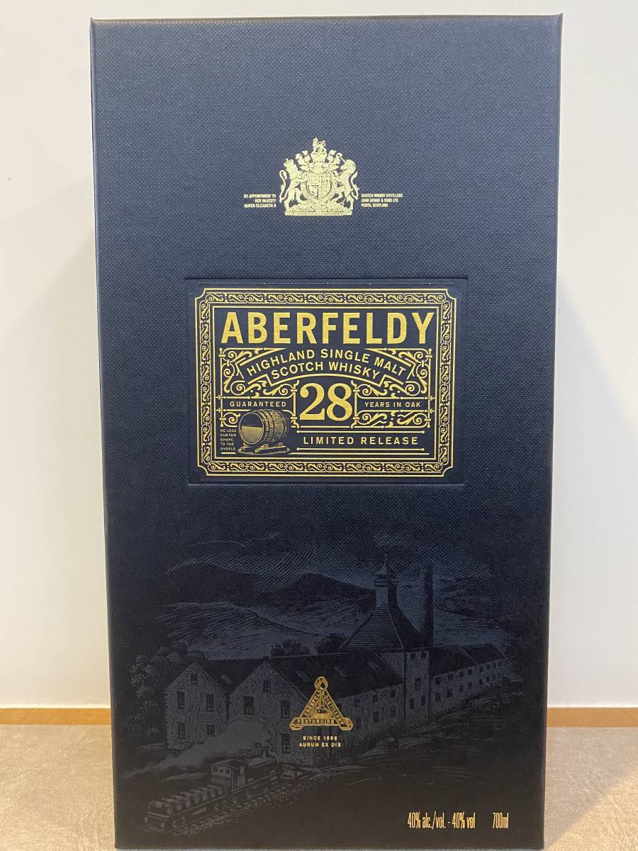 アバフェルディ ABERFELDY 28年 貴重なオフィシャル超熟 40％ 700ml 送料無料