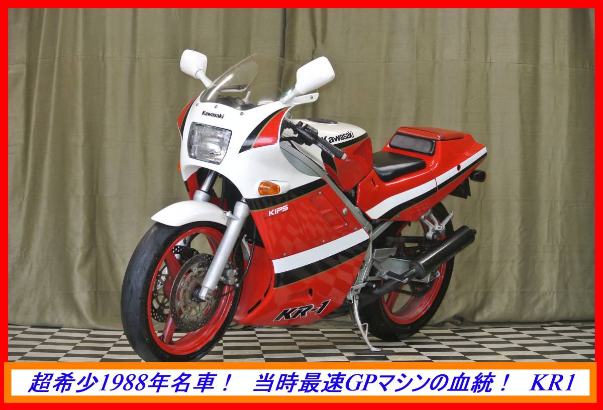 超希少絶版2stレプリカ！ 『 KR1 250 』 実動車 型式 KR250B GPz 