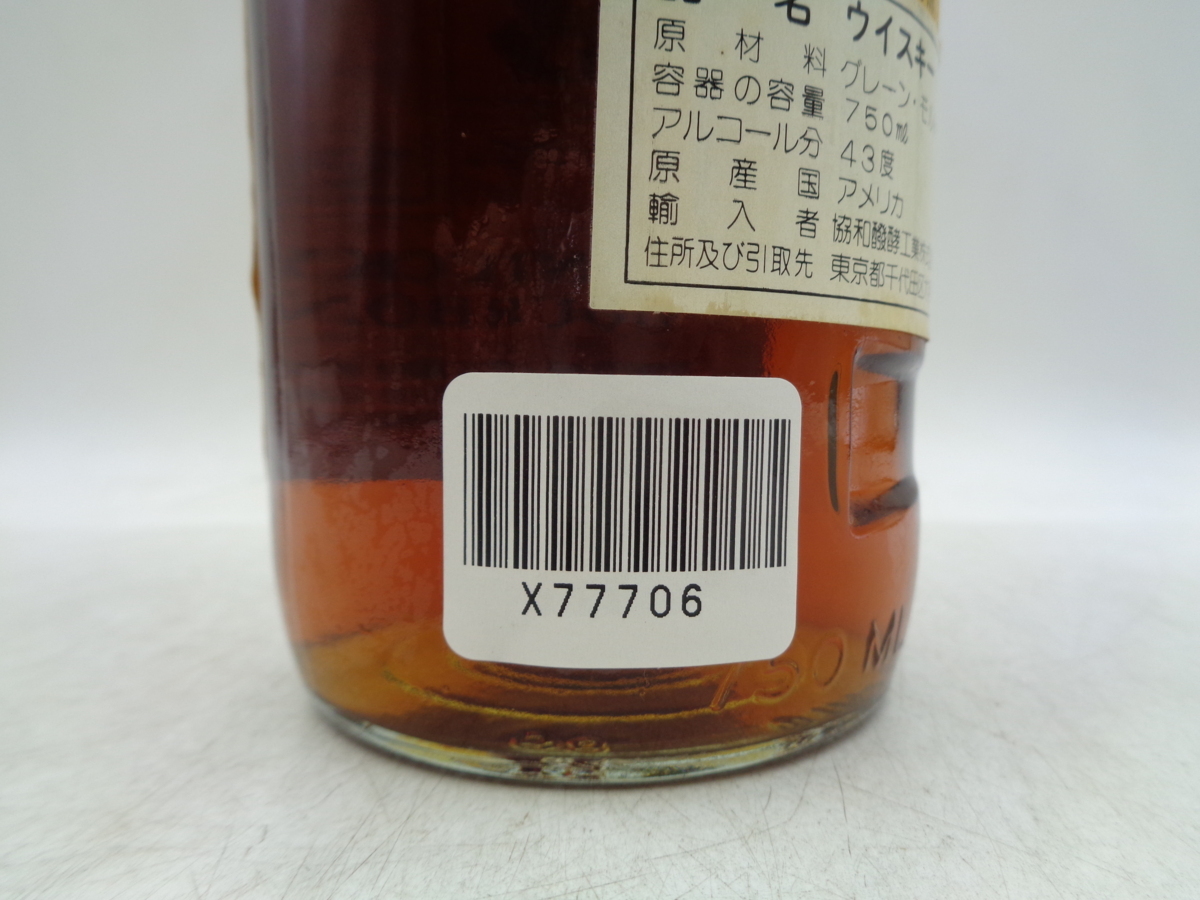 同梱OK商品】OLD TAYLOR 6年 オールド テイラー バーボンウイスキー 未