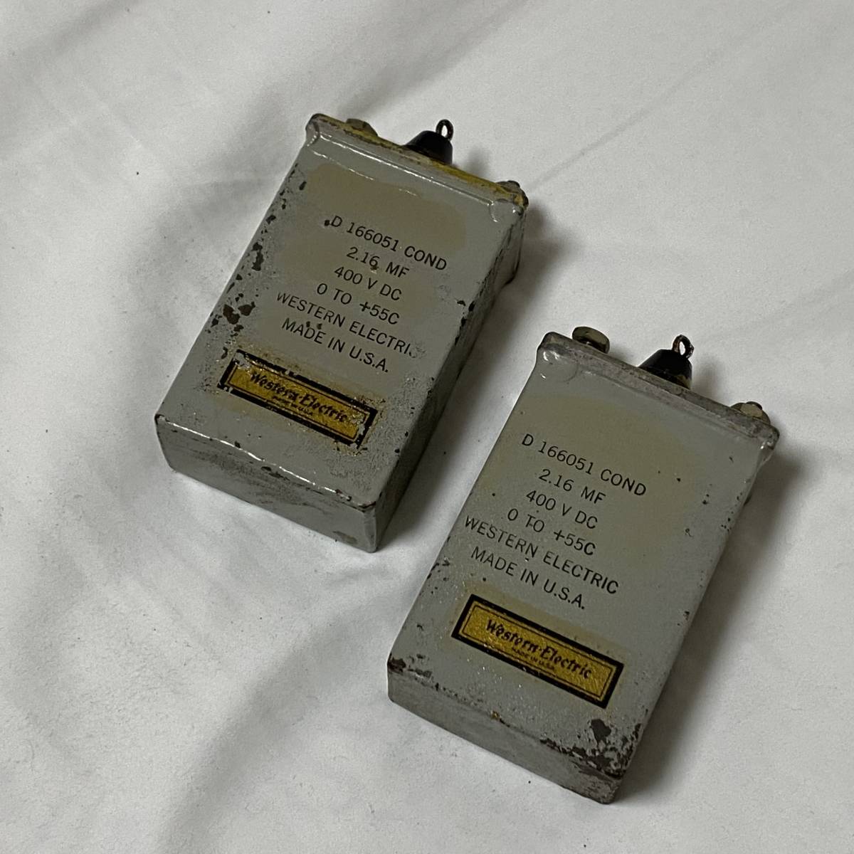 ☆ Western Electric ウエスタンエレクトリック D166051 コンデンサー