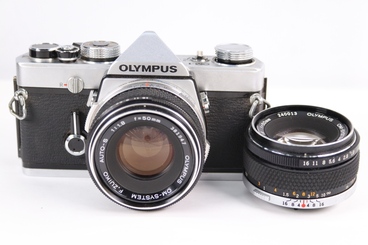 【完動品】OLYMPUS OM1 オリンパス　50ミリf1.4 説明書付き OM OM-1 System SYSTEM II Camera Mark | - OLYMPUS review: the