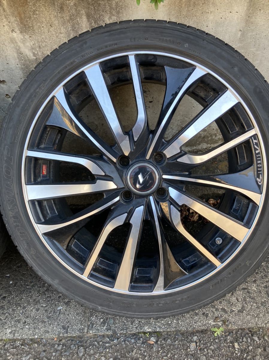 ウェッズ レオニス VT 4穴17インチ+ダンロップ ルマン5 195/45R17 4本