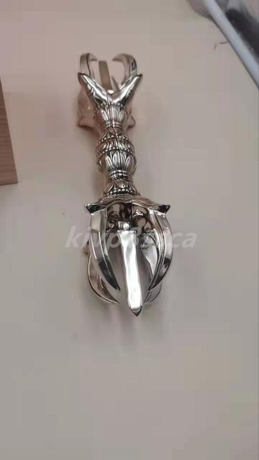 密教法具 寺院仏具」極上品 真言宗 五鈷杵 人形杵 仏具 銅製 磨き