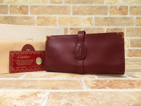 カルティエ マストライン Cartier レザー CARTIER 美品 ショルダー