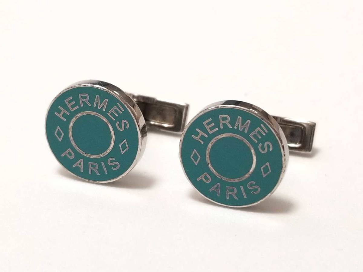 HERMES カフス セリエ エルメス カフリンクス シルバー - メタル 未