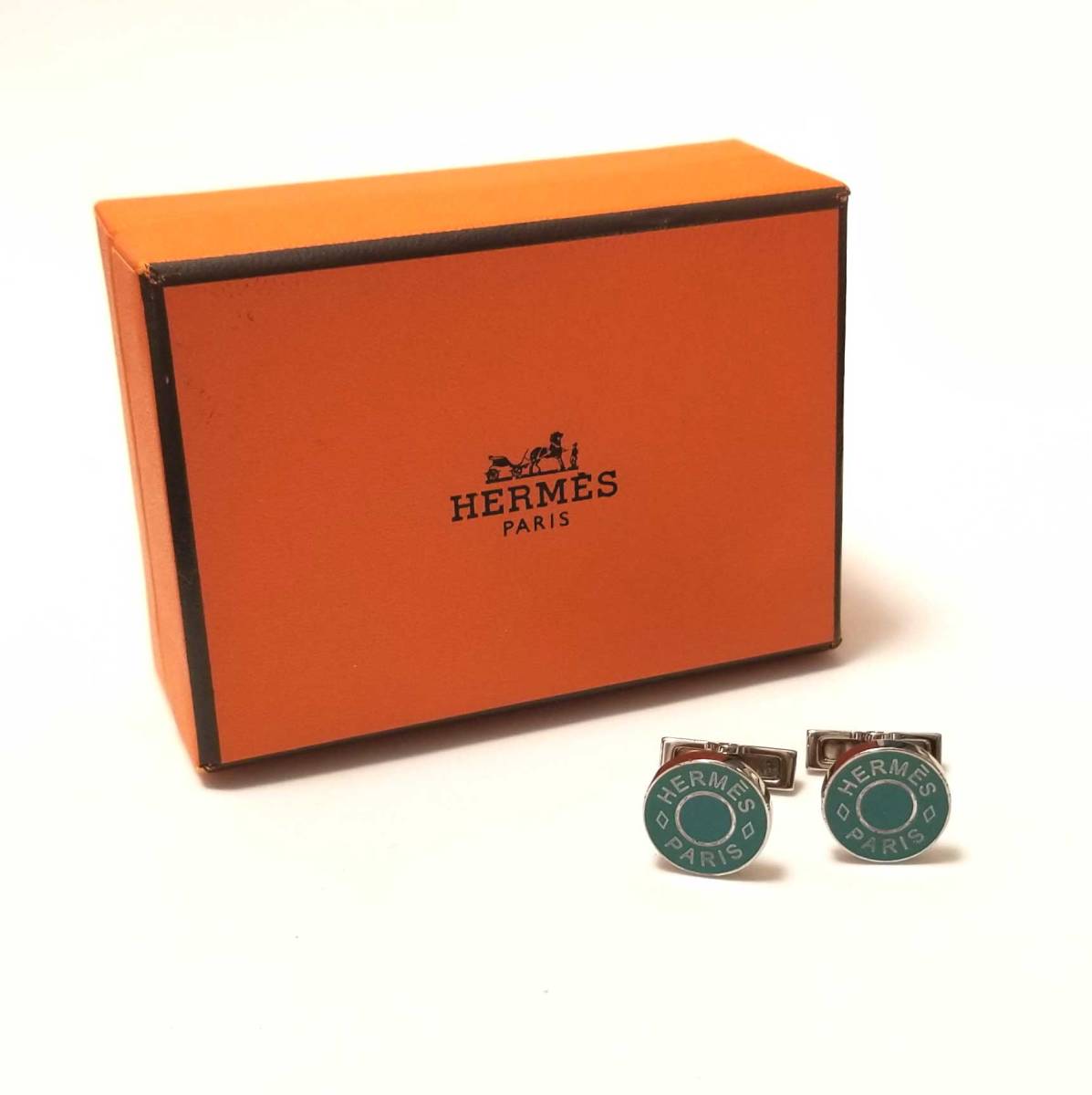 HERMES カフス セリエ エルメス カフリンクス シルバー - メタル 未