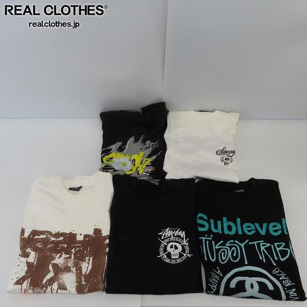 STUSSY/ステューシー Sublevel STUSSY TRIBE Tシャツ等 5点セット /060 