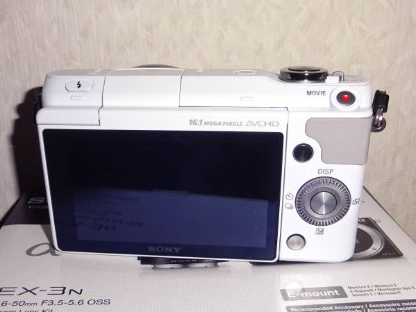 美品】 SONY NEX-3N ボディ ホワイト ◇ミラーレス一眼