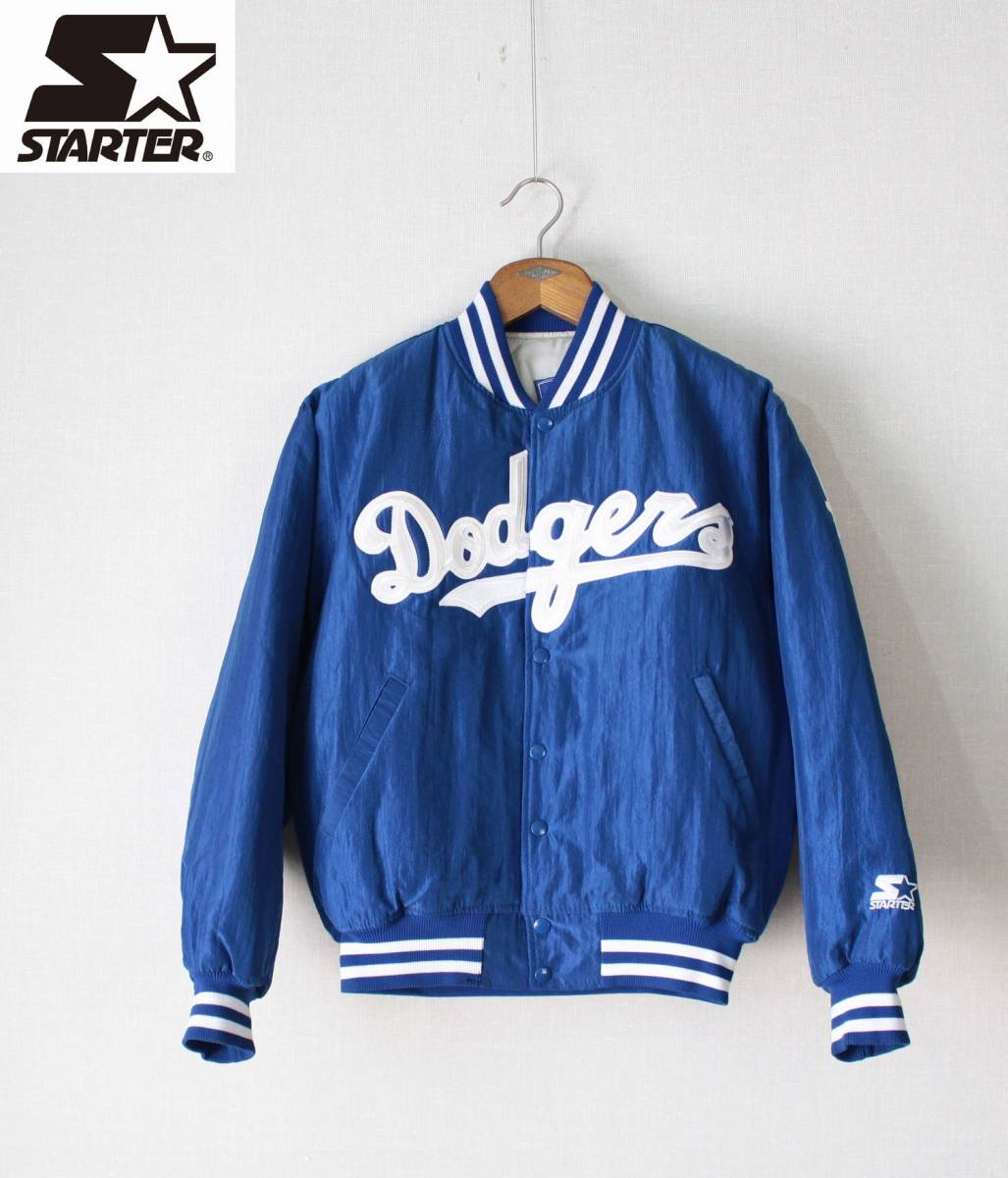 USA製 STARTER スターター 野茂英雄 ドジャース ナイロン スタジャン