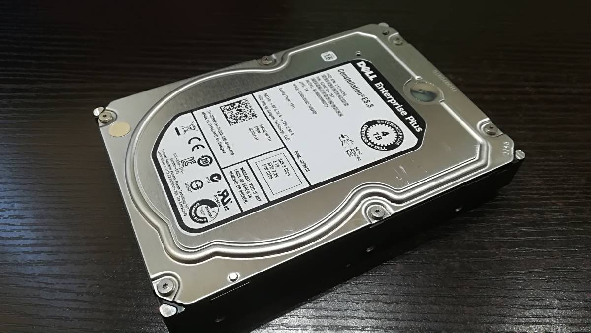 ST4000NM0023 Dell 4TB SAS 7.2K Hard 529FG Drive Seagate HDD for 