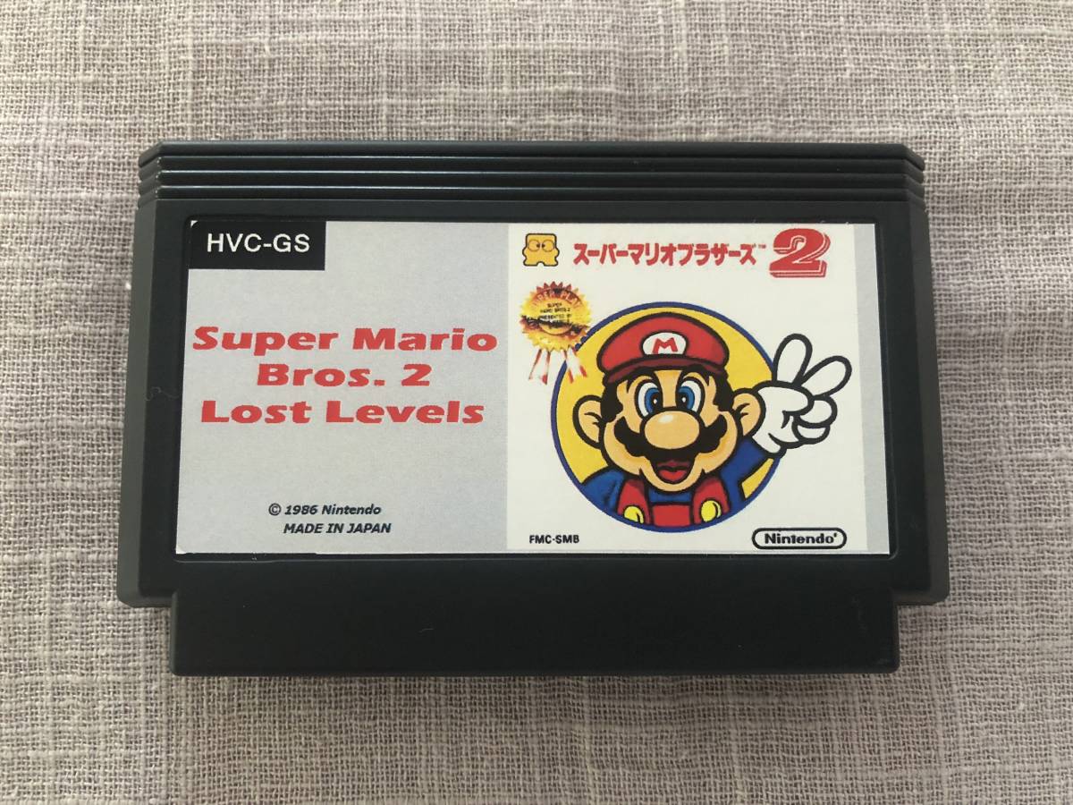 スーパーマリオブラザーズ2 カセット版 激レア Yahoo!オークション