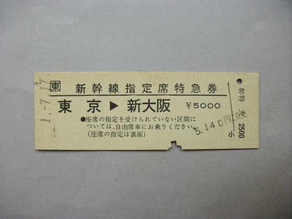 特定特急券・立席特急券」のすべて｜購入条件・購入方法・きっぷの実物