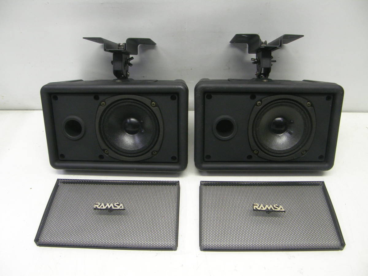RAMSA ラムサ Yahoo!オークション - 湘⁄RAMSA⁄ペアスピーカー⁄WS-A10-K 