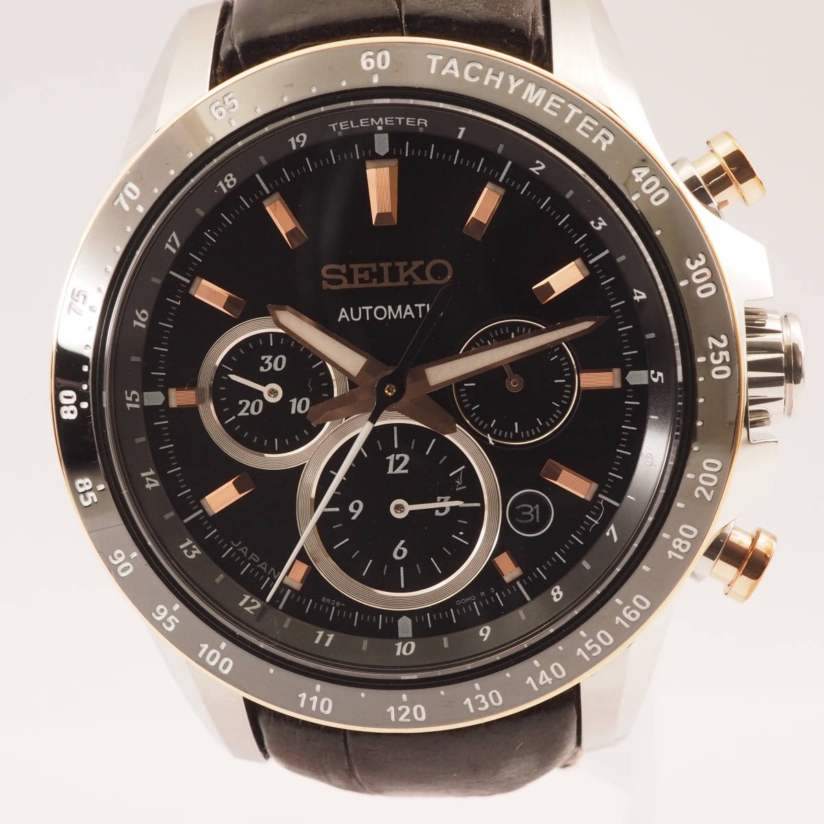 セイコーブライツ フェニックス メカニカルクロノグラフSEIKO 8R28 