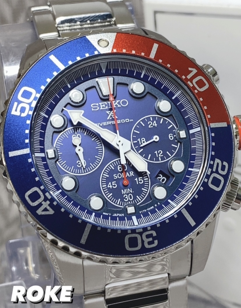 NEWモデル 新品 SEIKO/PROSPEX【セイコー/プロスペックス】正規品 腕時計 ソラークロノグラフ ソーラー腕時計 日本製ムーブメント SSC783P1