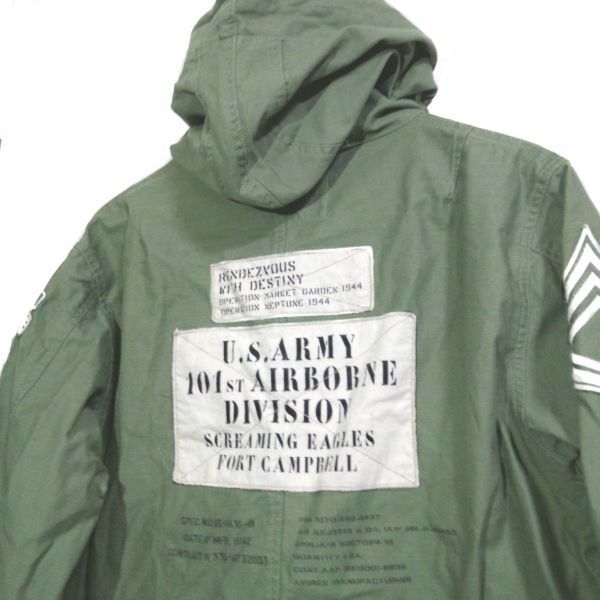 アヴィレックス スクリーミング イーグルス シェルパーカー モッズジャケット AVIREX アヴィレックス SCREAMING EAGLES SHELL PARKA スクリーミング