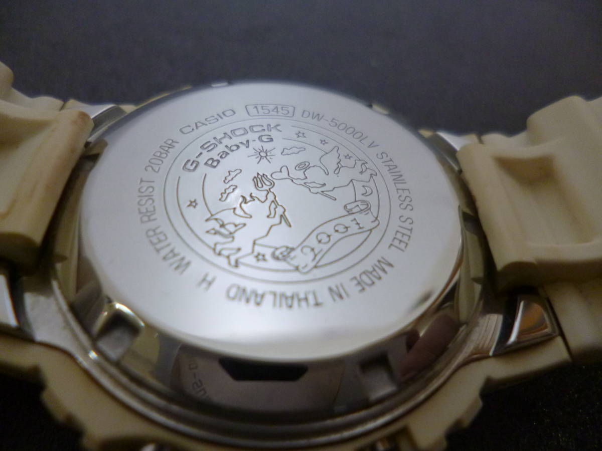 ☆G-SHOCK DW-5000LV 天使と悪魔 2001 ラバコレ CASIO G