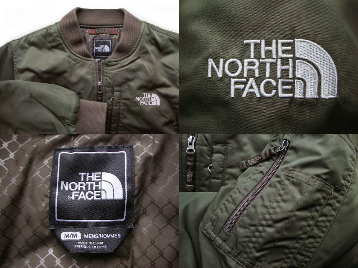 希少NORTH FACE Q Three JacketキュースリージャケットM(L)カーキ 