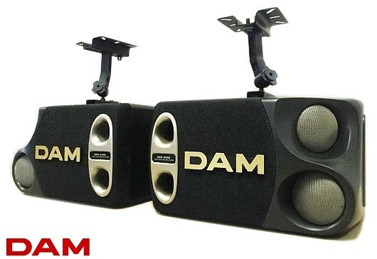 第一興商　DAM カラオケ用スピーカー　DDS-910Ⅲ　天吊り金具付き　ペア / 業務用