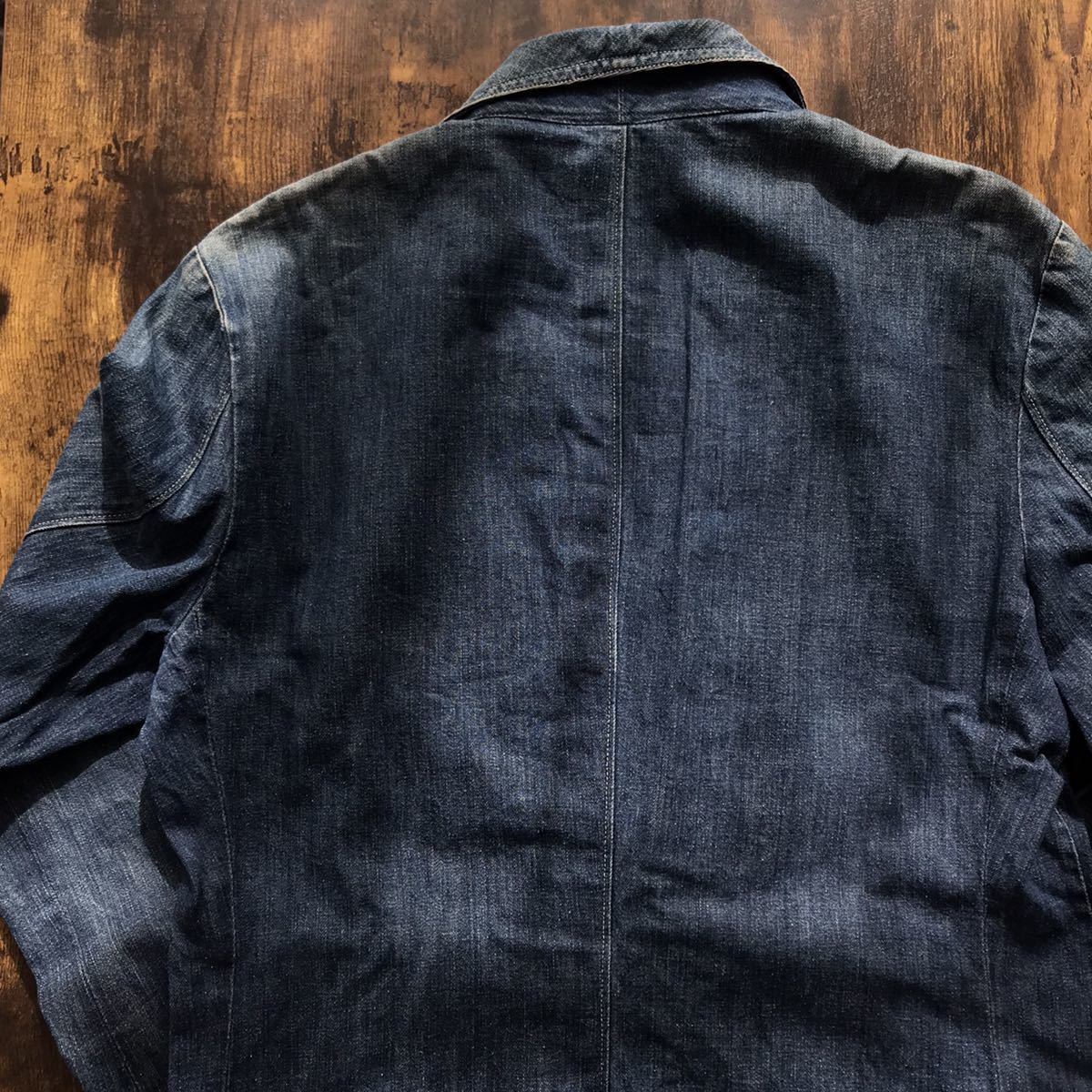 レア 色◎ 50s 60s デニム ジャケット テーラード M位 ヴィンテージ 