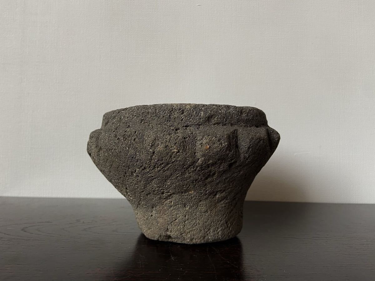 李朝 | CE） 入蘆花（ロカニイル） 石火鉢（1392–1897 骨董 李朝時代 古