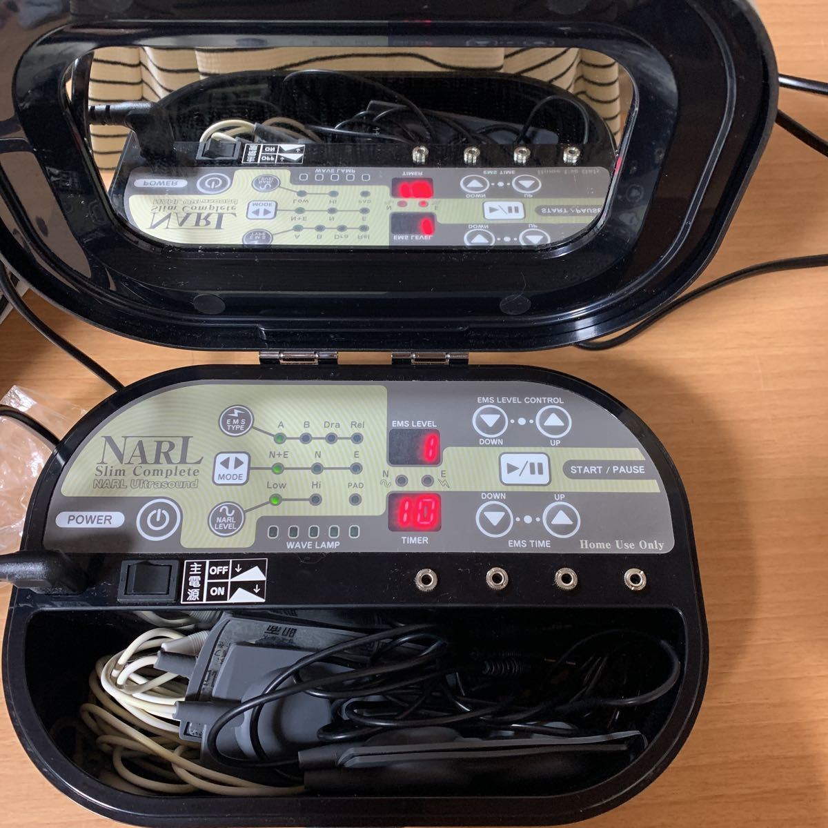 【HOT，100%新品】 ナールスリムコンプリート NARL Slim Complete ブルー 超音波 EMS 筋肉運動 現状品(ボディケア)｜売買されたオークション情報、yahooの商品情報をアーカイブ公開 - オークファン ボディケア