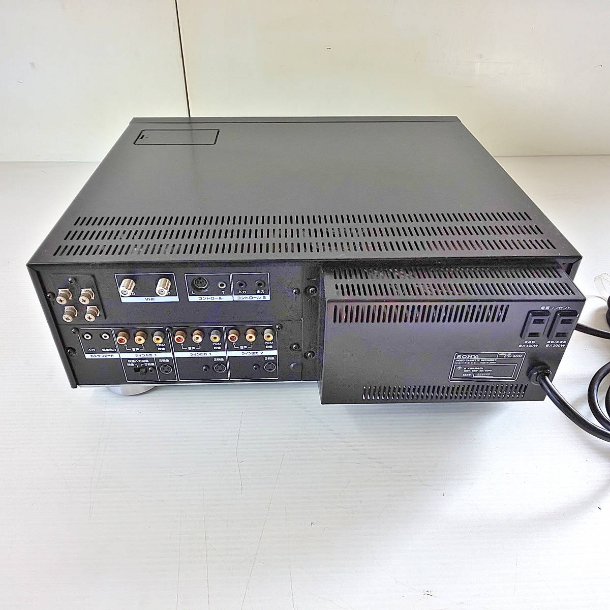 ☆SONY ソニー EDV-9000 Beta Ⅱ/Ⅲ β ベータ ビデオデッキ ジャンク